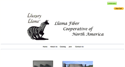Desktop Screenshot of llamafibercoop.com